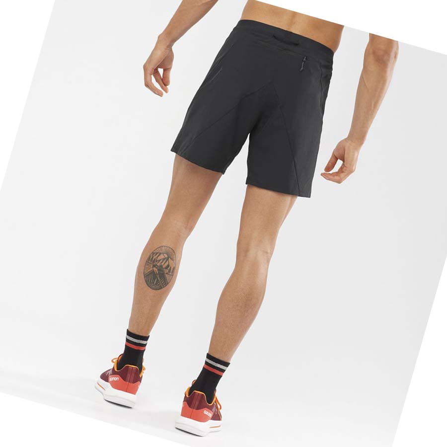 Bermudas Salomon CROSS 7'' Hombre Negros | MX 3163HAP